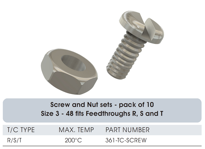 allectra R/S/T型熱偶的固定螺桿 allectra R/S/T型熱偶的固定螺桿