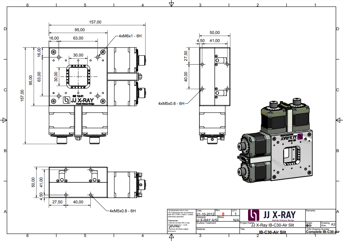 空氣狹縫產(chǎn)品尺寸
