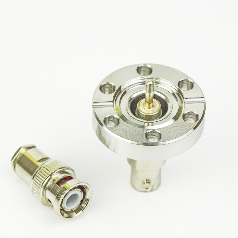 標(biāo)準(zhǔn)BNC真空饋通(CF16法蘭)