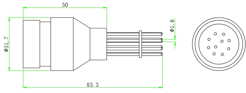 MS10型真空饋通饋通